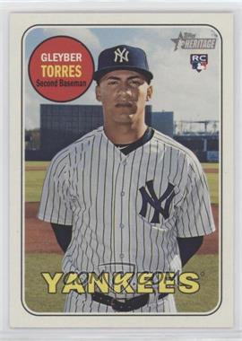 2018 Topps Heritage High Number - [Base] #603.1 - Gleyber Torres