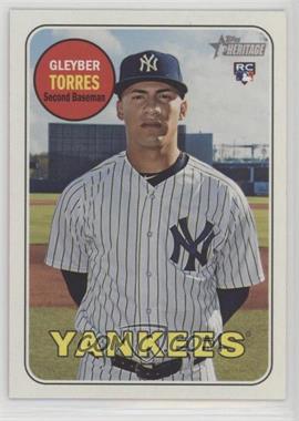 2018 Topps Heritage High Number - [Base] #603.1 - Gleyber Torres