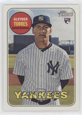 2018 Topps Heritage High Number - [Base] #603.1 - Gleyber Torres