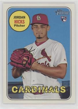 2018 Topps Heritage High Number - [Base] #620.1 - Jordan Hicks