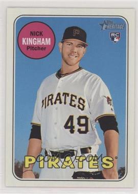 2018 Topps Heritage High Number - [Base] #651 - Nick Kingham