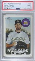 SP - Color Swap Variation - Wade Davis [PSA 9 MINT]