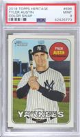 SP - Color Swap Variation - Tyler Austin [PSA 9 MINT]