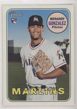 2018 Topps Heritage High Number - [Base] #698 - Merandy Gonzalez