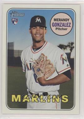 2018 Topps Heritage High Number - [Base] #698 - Merandy Gonzalez