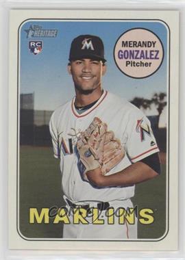 2018 Topps Heritage High Number - [Base] #698 - Merandy Gonzalez