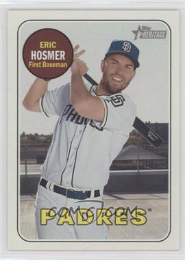 2018 Topps Heritage High Number - [Base] #709.1 - High Number SP - Eric Hosmer