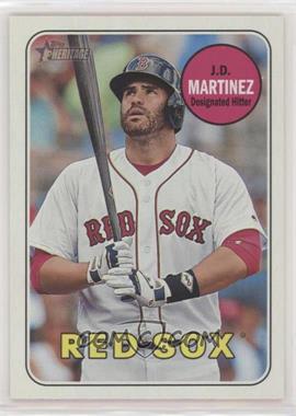 2018 Topps Heritage High Number - [Base] #710.1 - High Number SP - J.D. Martinez