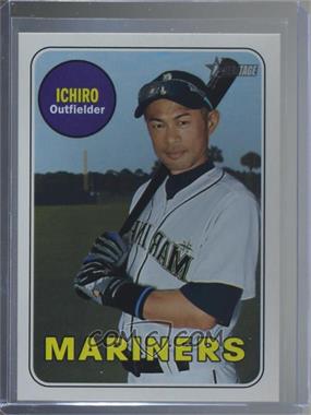 2018 Topps Heritage High Number - [Base] #716.4 - SP - Error Variation - Ichiro Suzuki