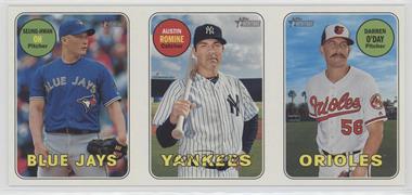 2018 Topps Heritage High Number - Box Loader Baseball Extra Ad Panel #6.2 - Braun's Blast Caps Comeback (Seung-Hwan Oh, Austin Romine, Darren O'Day)