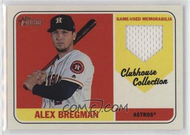 2018 Topps Heritage High Number - Clubhouse Collection Relics #CCR-ABR - Alex Bregman