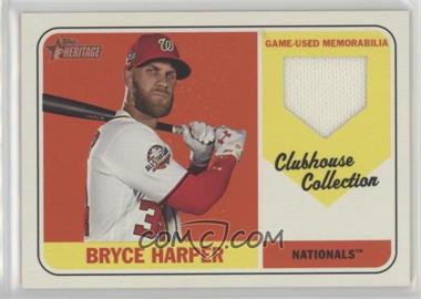 2018 Topps Heritage High Number - Clubhouse Collection Relics #CCR-BH - Bryce Harper