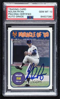 2018 Topps Heritage High Number - Miracle of '69 #MO69-NR - Nolan Ryan [PSA Authentic PSA/DNA Cert]