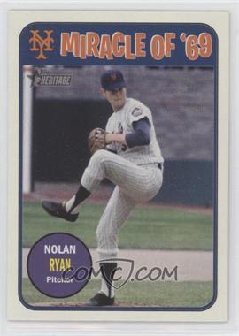 2018 Topps Heritage High Number - Miracle of '69 #MO69-NR - Nolan Ryan