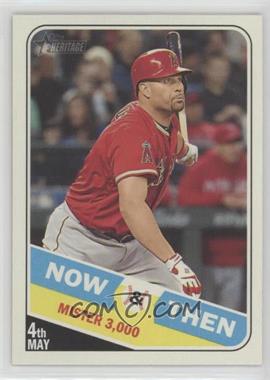 2018 Topps Heritage High Number - Now & Then #NT-6 - Albert Pujols