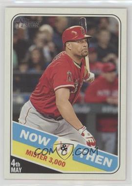 2018 Topps Heritage High Number - Now & Then #NT-6 - Albert Pujols