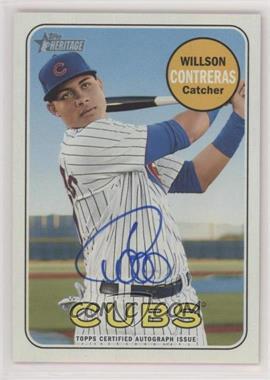 2018 Topps Heritage High Number - Real One Autographs #ROA-WC - Willson Contreras