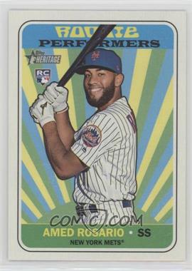 2018 Topps Heritage High Number - Rookie Performers #RP-AR - Amed Rosario