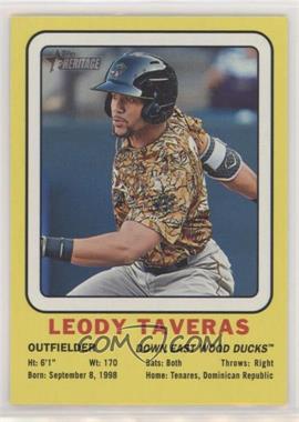 2018 Topps Heritage Minor League Edition - 1969 Topps Collector Cards/Transogram Set #69CC-LT - Leody Taveras