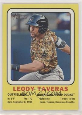 2018 Topps Heritage Minor League Edition - 1969 Topps Collector Cards/Transogram Set #69CC-LT - Leody Taveras