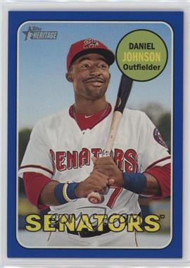 2018 Topps Heritage Minor League Edition - [Base] - Blue #53 - Daniel Johnson /99