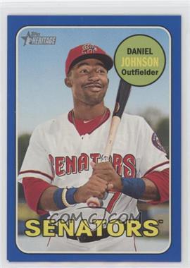 2018 Topps Heritage Minor League Edition - [Base] - Blue #53 - Daniel Johnson /99