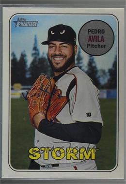 2018 Topps Heritage Minor League Edition - [Base] - Glossy #157 - Pedro Avila