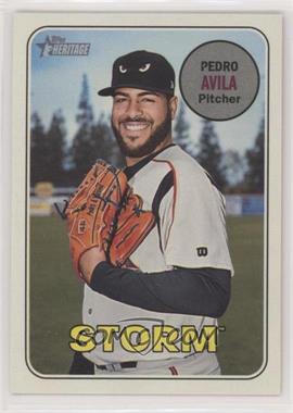 2018 Topps Heritage Minor League Edition - [Base] - Glossy #157 - Pedro Avila