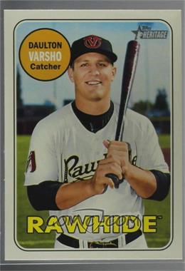 2018 Topps Heritage Minor League Edition - [Base] - Glossy #166 - Daulton Varsho