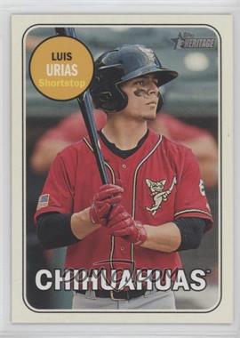 2018 Topps Heritage Minor League Edition - [Base] - Team Color Change #160 - Luis Urias /25