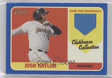 2018 Topps Heritage Minor League Edition - Clubhouse Collection Relics - Blue #CCR-JN - Josh Naylor /99