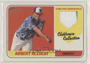 2018 Topps Heritage Minor League Edition - Clubhouse Collection Relics #CCR-AA - Adbert Alzolay