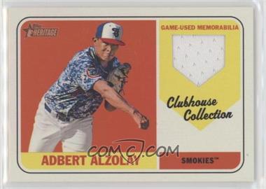 2018 Topps Heritage Minor League Edition - Clubhouse Collection Relics #CCR-AA - Adbert Alzolay