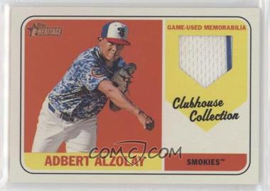 2018 Topps Heritage Minor League Edition - Clubhouse Collection Relics #CCR-AA - Adbert Alzolay