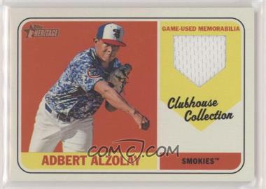 2018 Topps Heritage Minor League Edition - Clubhouse Collection Relics #CCR-AA - Adbert Alzolay