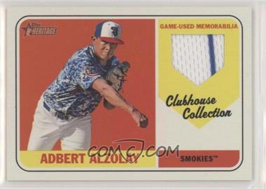 2018 Topps Heritage Minor League Edition - Clubhouse Collection Relics #CCR-AA - Adbert Alzolay