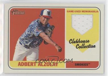 2018 Topps Heritage Minor League Edition - Clubhouse Collection Relics #CCR-AA - Adbert Alzolay