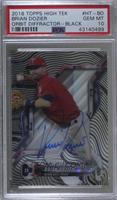 Brian Dozier [PSA 10 GEM MT] #/50