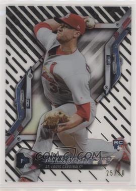 2018 Topps High Tek - [Base] - Pattern 1 Waves/Diagonals Black Orbit Diffractor #HT-JF - Jack Flaherty /50