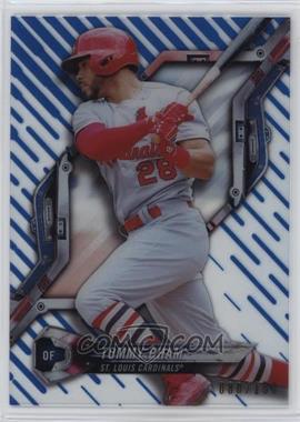 2018 Topps High Tek - [Base] - Pattern 1 Waves/Diagonals Blue Rainbow Foil #HT-TP - Tommy Pham /150