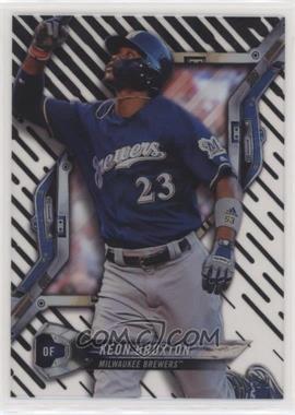 2018 Topps High Tek - [Base] - Pattern 1 Waves/Diagonals Magma Diffractor #HT-KBR - Keon Broxton