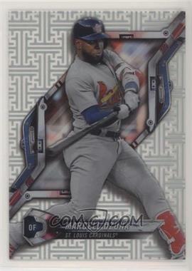 2018 Topps High Tek - [Base] - Pattern 4 Diagonal Waves/Key #HT-MO - Marcell Ozuna