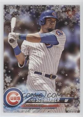 2018 Topps Holiday - WalMart Mega Box [Base] - Metallic Snowflake #HMW139 - Kyle Schwarber