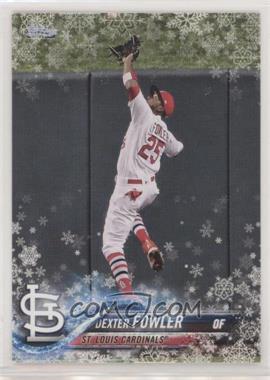 2018 Topps Holiday - WalMart Mega Box [Base] - Metallic Snowflake #HMW191 - Dexter Fowler