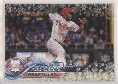 2018 Topps Holiday - WalMart Mega Box [Base] - Metallic Snowflake #HMW26 - Odubel Herrera