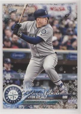 2018 Topps Holiday - WalMart Mega Box [Base] - Metallic Snowflake #HMW83 - Ryon Healy