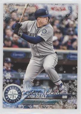 2018 Topps Holiday - WalMart Mega Box [Base] - Metallic Snowflake #HMW83 - Ryon Healy