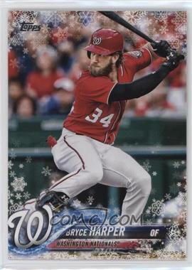 2018 Topps Holiday - WalMart Mega Box [Base] #HMW1 - Bryce Harper