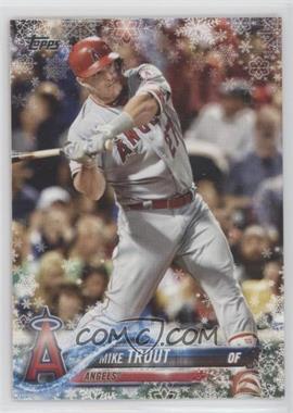 2018 Topps Holiday - WalMart Mega Box [Base] #HMW100 - Mike Trout