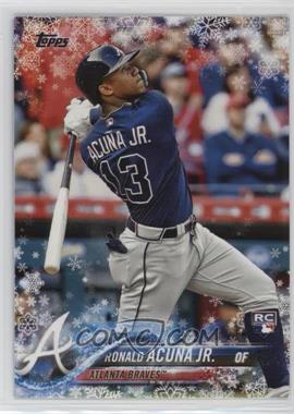 2018 Topps Holiday - WalMart Mega Box [Base] #HMW50 - Ronald Acuna Jr.